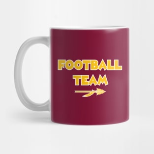 Football Team - Burgundy Mug